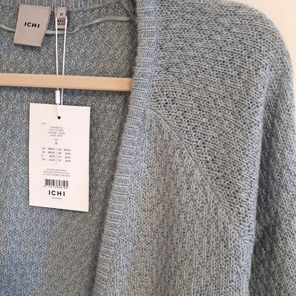 ICHI Cotton blend Cardigan /NWT - Picture 3 of 11